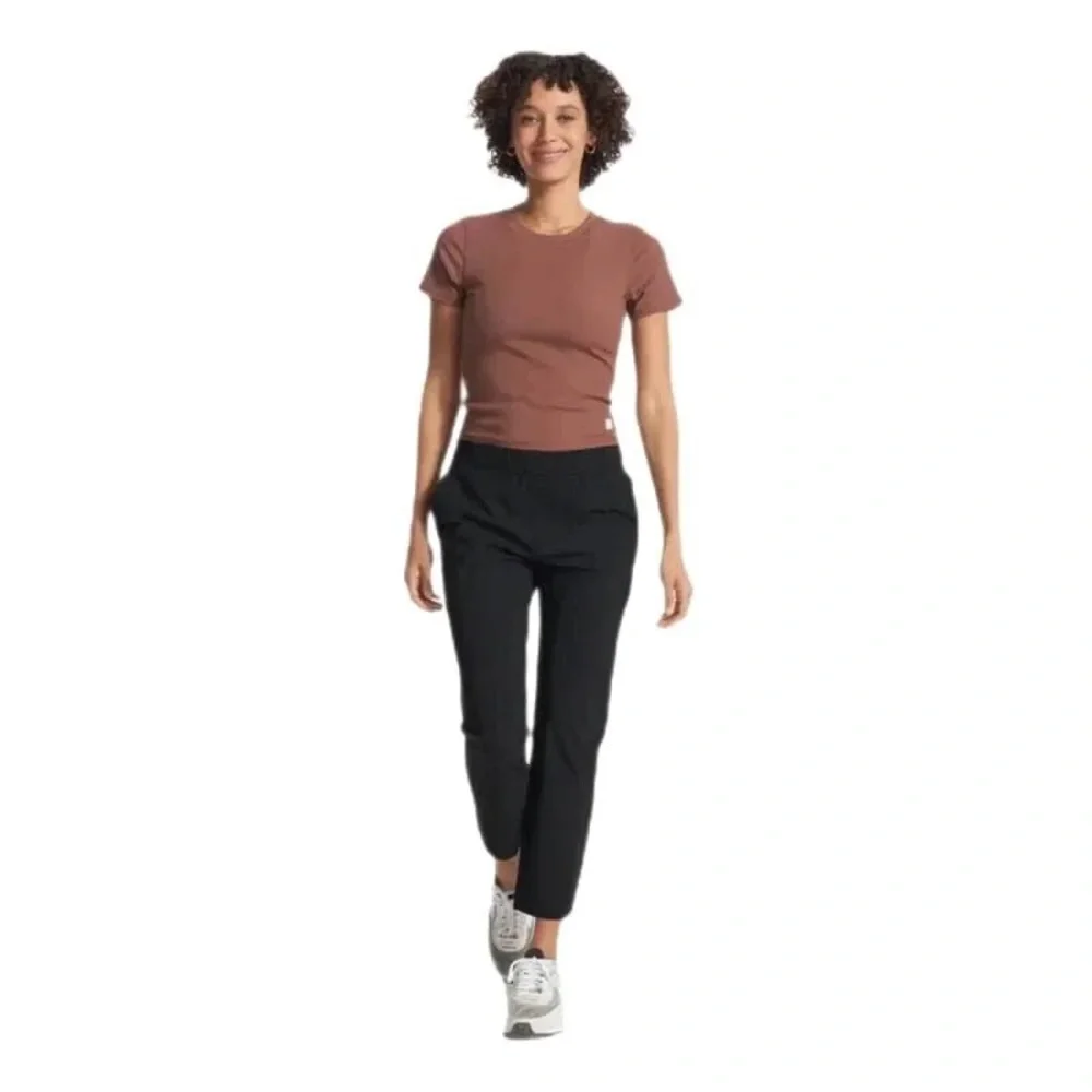NWT Vuori Wayfarer Pants Tapered Women’s X- Small MSRP $98 Black - Picture 10 of 11